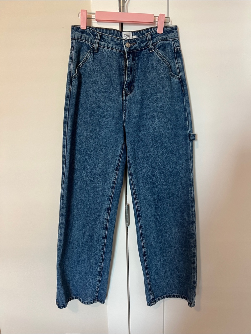 Princess Polly Size 4 Wide Leg Denim
